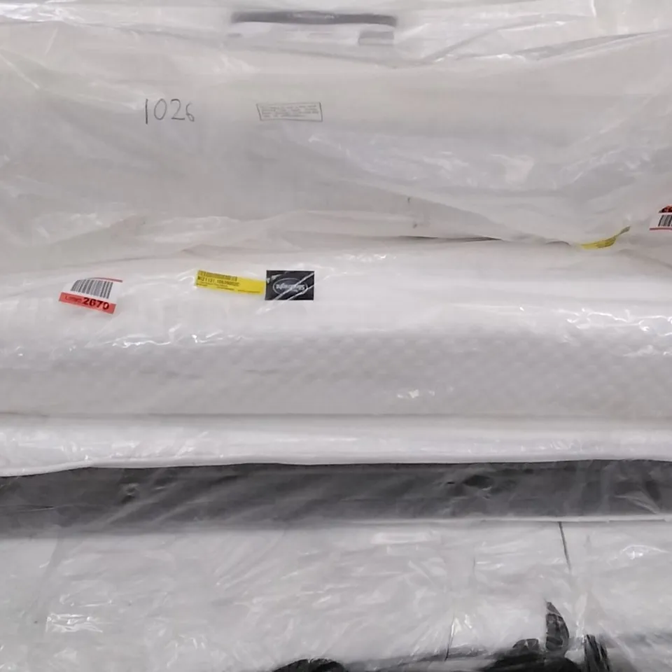 QUALITY BAGGED SILENTNIGHT 7-ZONE KING SIZE 5FT MEMORY FOAM MATTRESS 