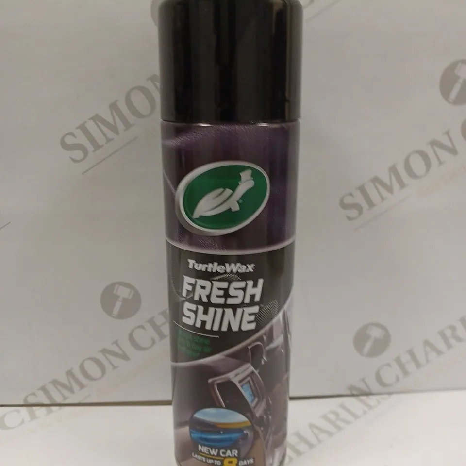 BOX OF 12 TURTLE WAX FRESH SHINE INTERIOR POLISH - 12 X 500ML - COLLECTION ONLY 