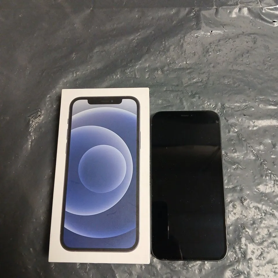 APPLE IPHONE 12 – BLACK, DUAL-CAMERA SMARTPHONE - A2403
