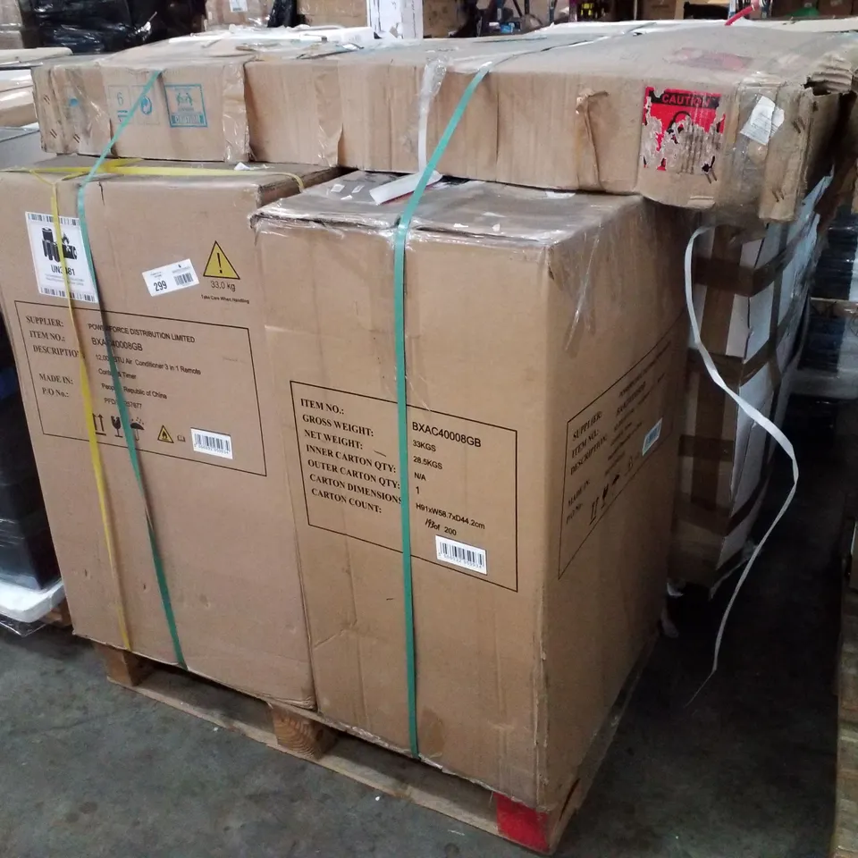 PALLET OF APPROXIMATELY 5 UNPROCESSED RAW RETURN ELECTRICAL GOODS TO INCLUDE;