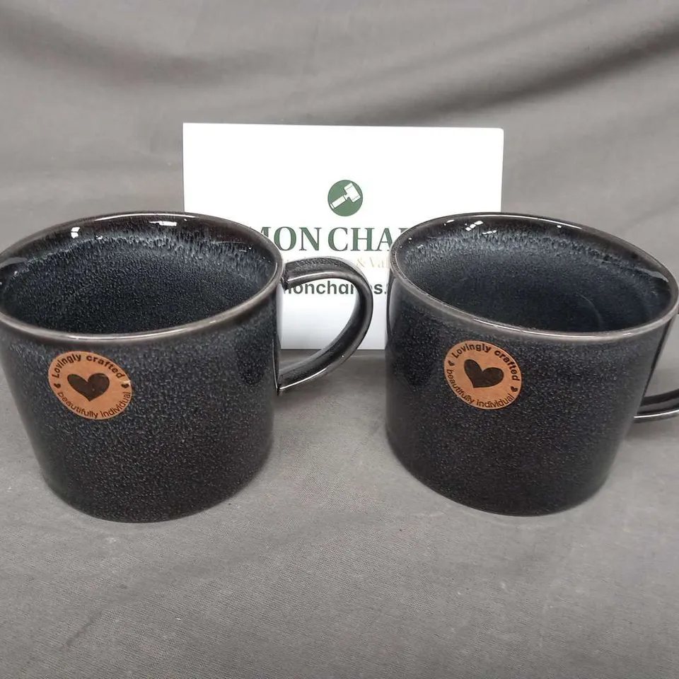 THREE ASSORTED PRO COOK PRODUCTS TO INCLUDE; SET OF THREE MUGS AND TWO ASSORTED SERVING BOWLS