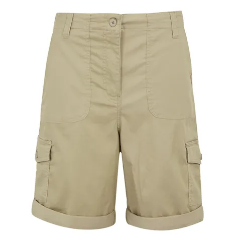 BRAND NEW REGATTA WOMEN'S SHOREBELLA SHORTS IN WHITE PEPPER SIZE UK 8