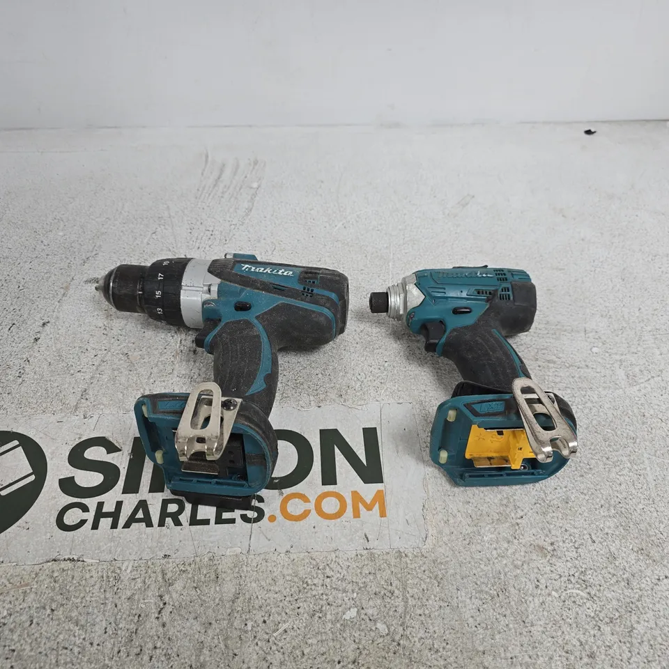 MAKITA DLX2145TJ 2-TOOL CORDLESS DRILL SET IN CASE