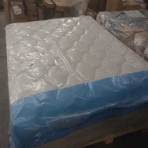 QUALITY BAGGED DOUBLE 135cm AIRSPRUNG MEMORY FOAM COMFORT MATTRESS