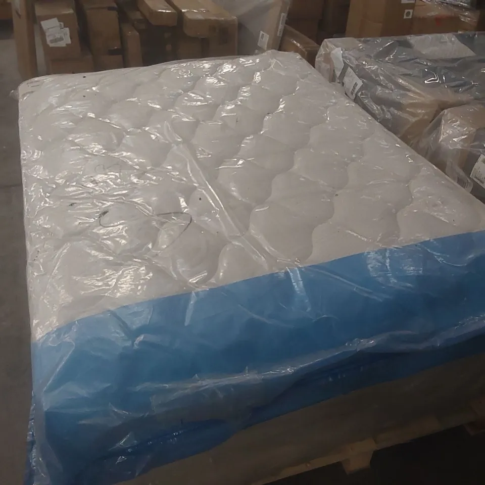 QUALITY BAGGED DOUBLE 135cm AIRSPRUNG MEMORY FOAM COMFORT MATTRESS RRP £699