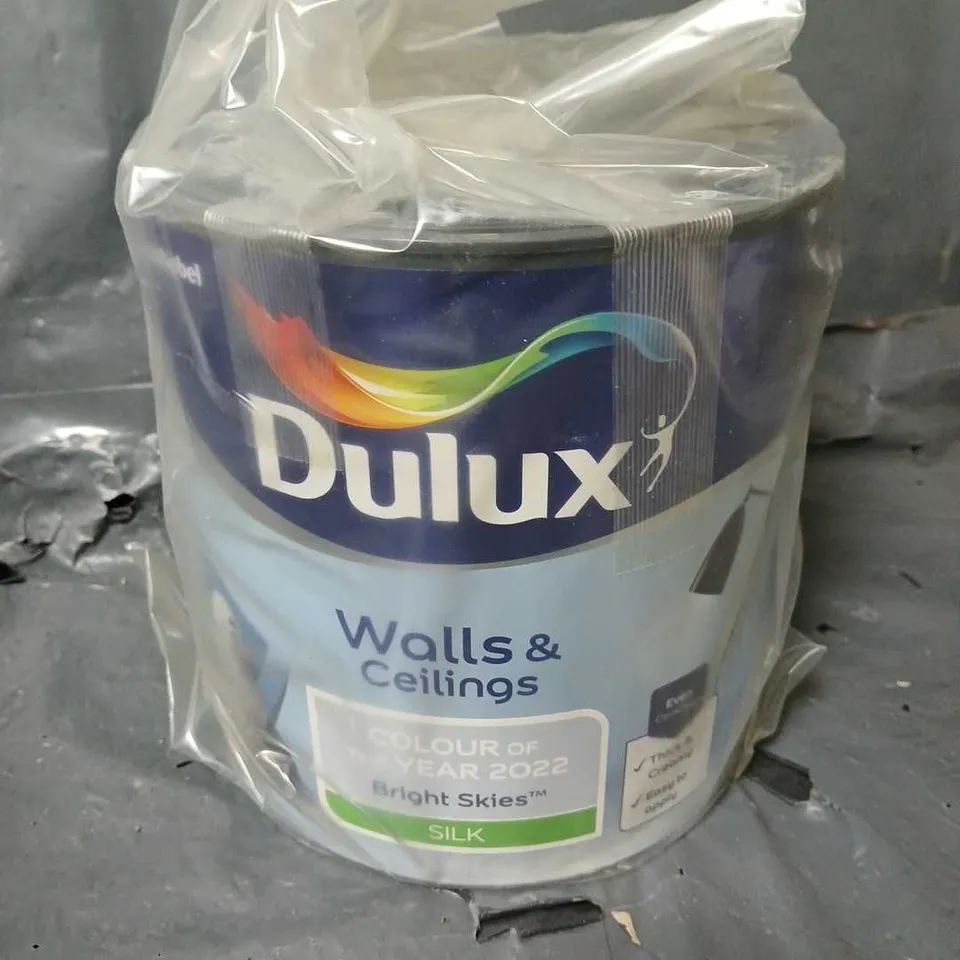 DULUX WALLS & CEILINGS BRIGHT SKIES SILK (2.5L) - COLLECTION ONLY