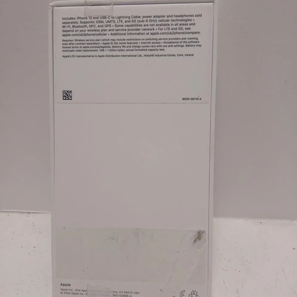 APPLE IPHONE 12 – BLUE, BOXED (MOB)