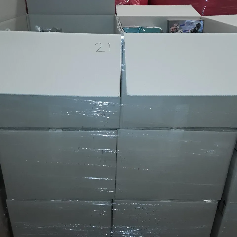 PALLET OF ASSORTED HOUSEHOLD ITEMS TO INCLUDE MERRY CHRISTMAS SETS, DINI SHOOTING GAMES AND BABY PILLOWS