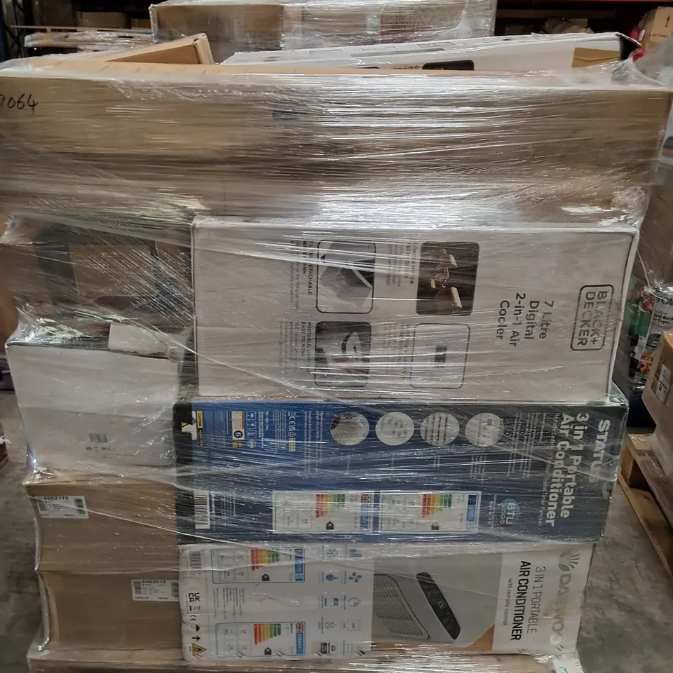 PALLET OF APPROXIMATELY 20 UNPROCESSED RAW RETURN HOUSEHOLD AND ELECTRICAL GOODS TO INCLUDE;