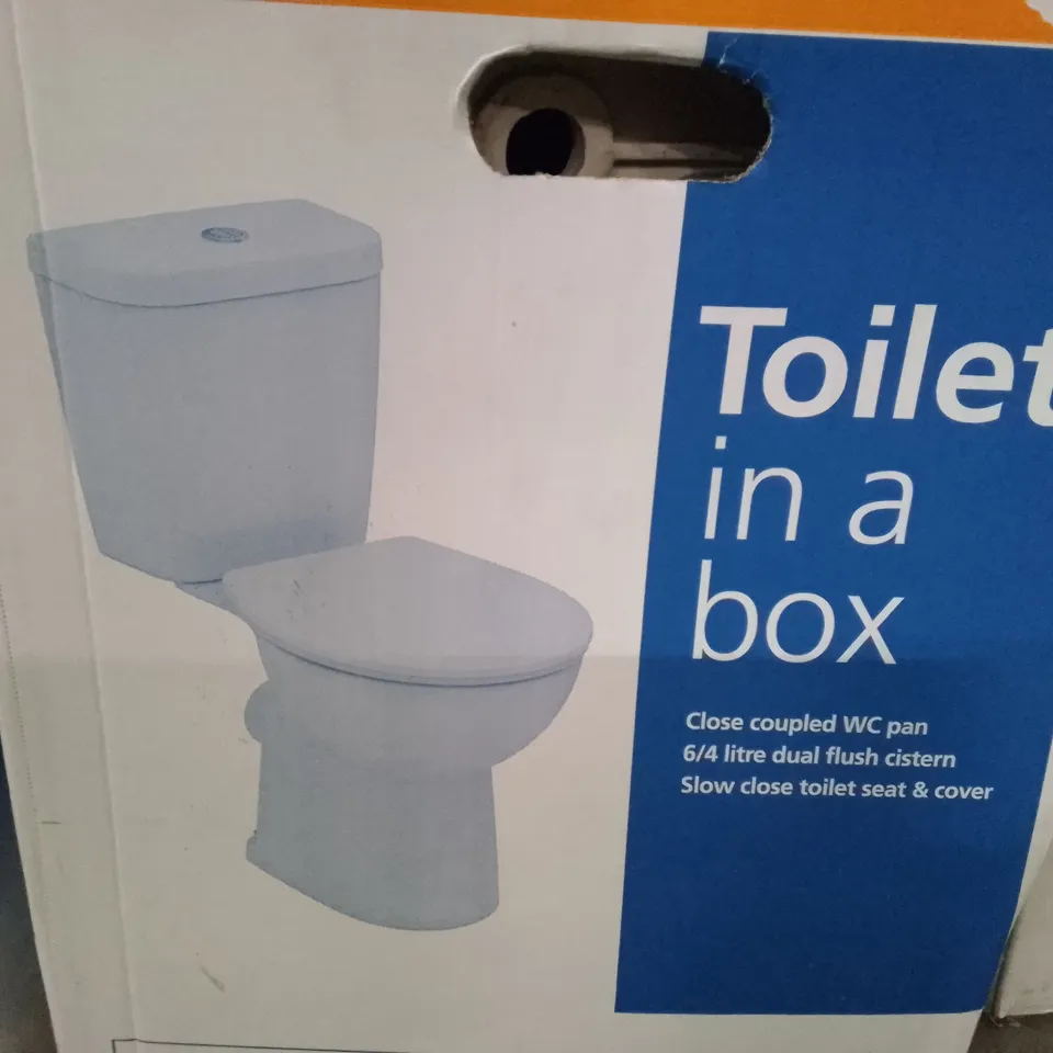 BOXED ARMITAGE SHANKS SANDRINGHAM 21 TOILET IN A BOX