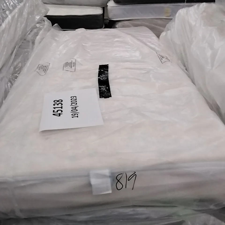 QUALITY BAGGED SMALL SINGLE 2'6" MATTRESS