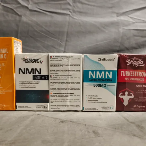 APPROXIMATELY 20 ASSORTED FOOD SUPPLEMENT PRODUCTS TO INCLUDE CHRIBUBBLE, VITAMIN SHOWER, YAPILA, ETC