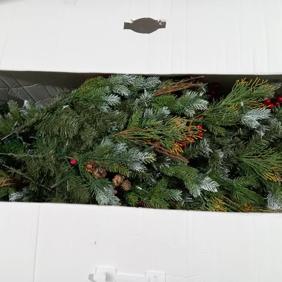 BOXED ALISON CORK SUGAR SPRUCE TREE - NATURAL 5 FT - COLLECTION ONLY