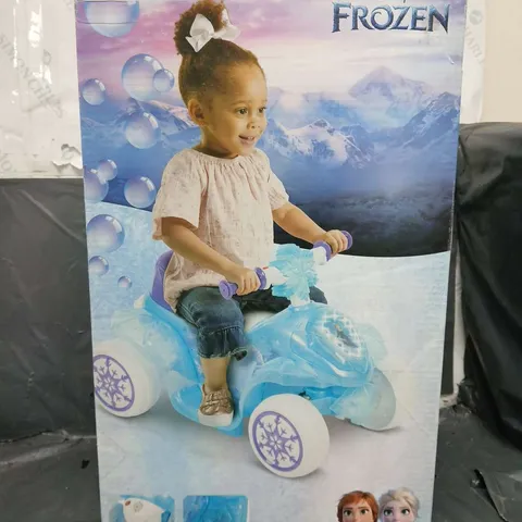 BOXED HUFFY DISNEY FROZEN BUBBLE QUAD - COLLECTION ONLY