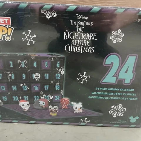 DISNEY TIM BURTON'S NIGHTMARE BEFORE CHRISTMAS 24-PIECE HOLIDAY CALENDAR – POCKET POP! (BOXED)
