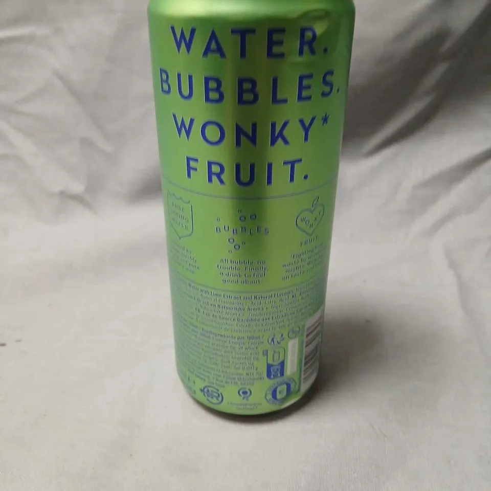 12 DASH SPARKLING WATER CANS – LIME & WONKY FRUIT, SET OF 2