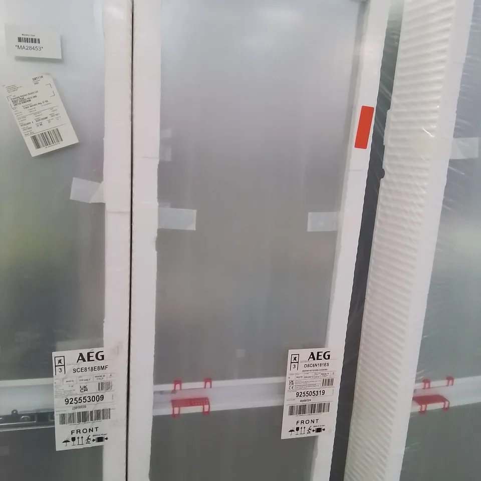 AEG TWINTECH OSC6N181ES 6000 INTEGRATED 70/30 FRIDGE FREEZER - SLIDING HINGE RRP £584