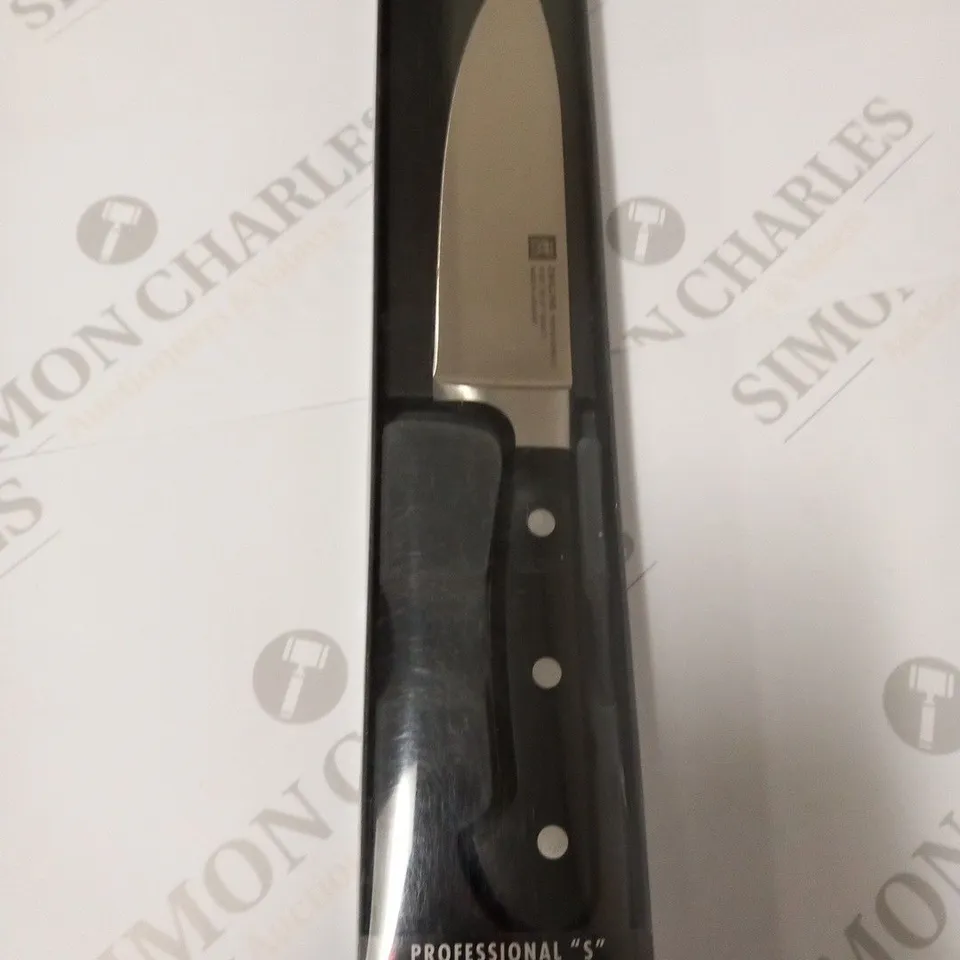BRAND NEW BOXED ZWILLING PROFESSIONAL "S" CHEF'S KNIFE