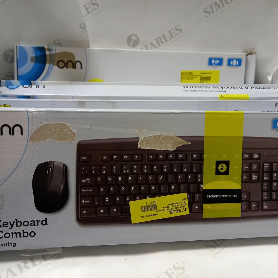 LOT OF 5 ASSORTED ONN KEYBOARDS 