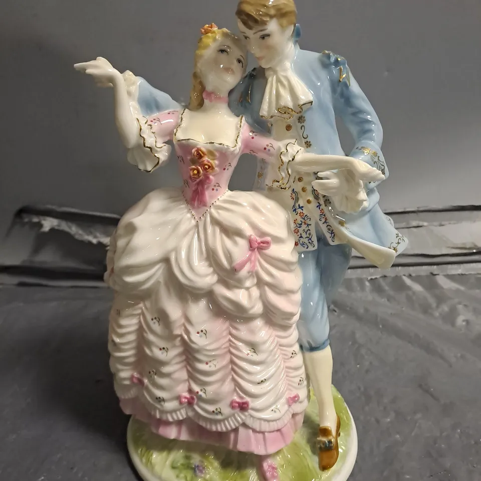 ROYAL WORCHESTER THE FLIRTATION ORNAMENT