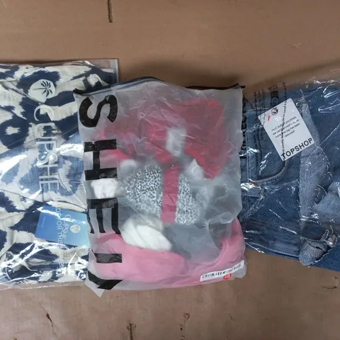 APPROXIMATELY 20 ASSORTED CLOTHING AND FASHION PRODUCTS IN VARIOUS STYLES AND SIZES - COLLECTION ONLY