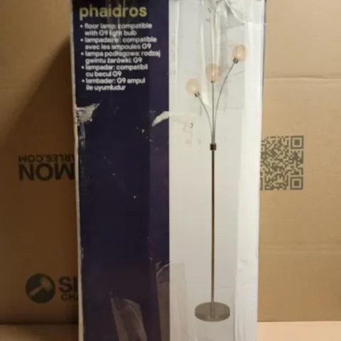 BOXED GOODHOME PHAIDROS FLOOR LAMP