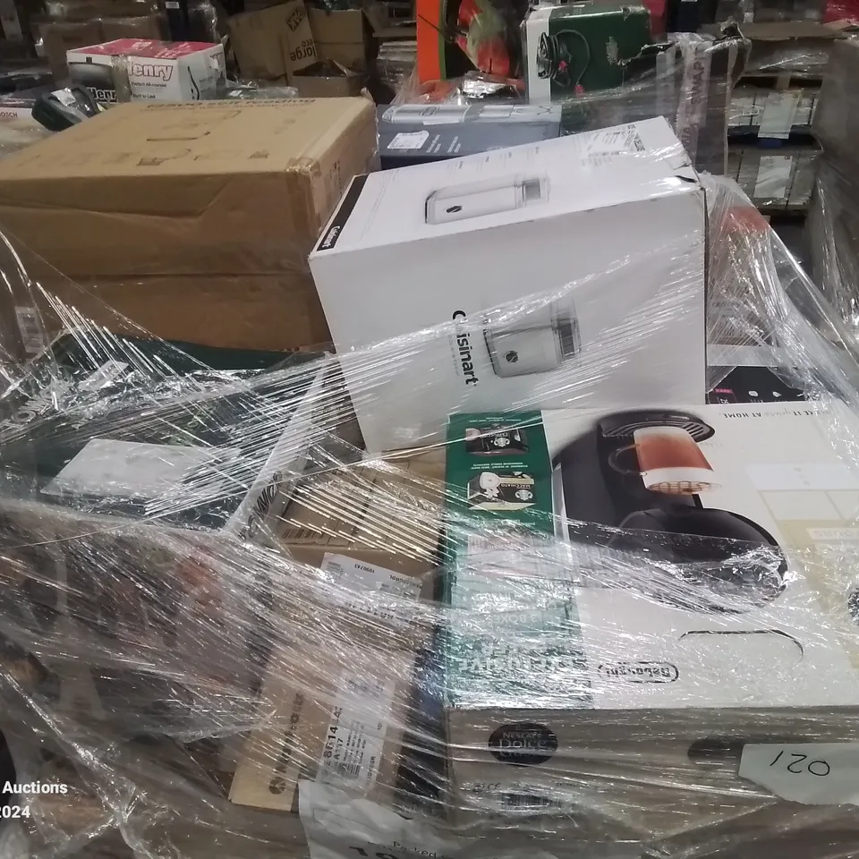 PALLET OF APPROXIMATELY 44 UNPROCESSED RAW RETURN HOUSEHOLD AND ELECTRICAL GOODS TO INCLUDE;