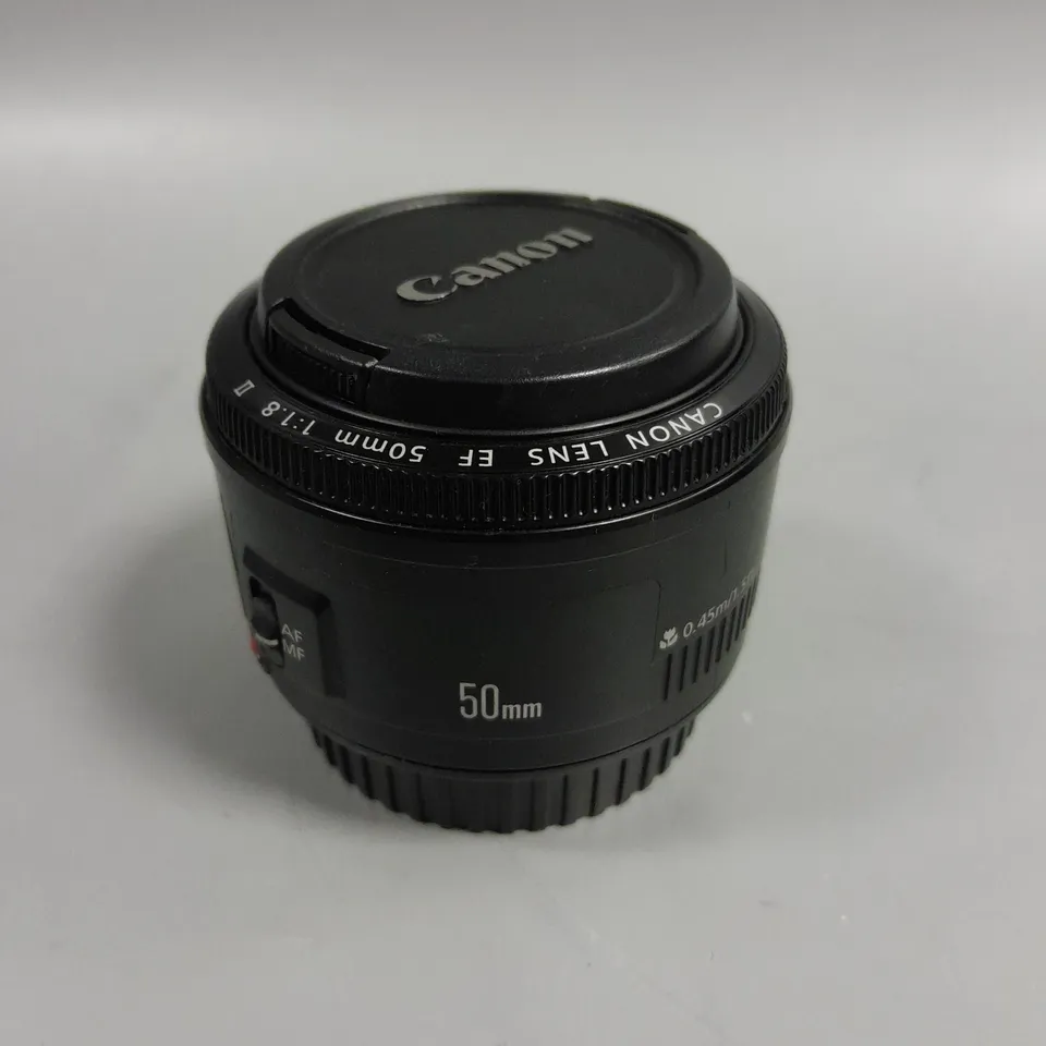 CANON EF 50MM 1:1.8 55MM CAMERA LENS 