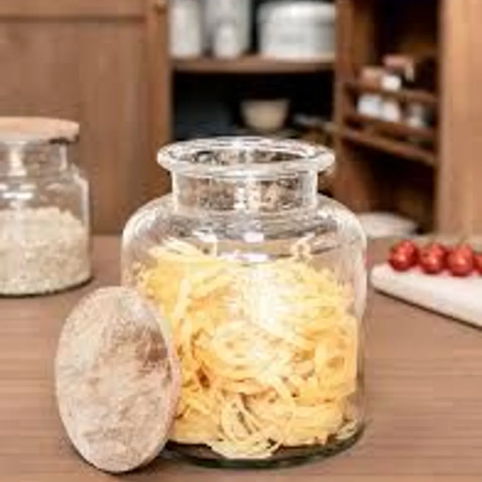 BOXED HAWLING STORAGE JAR MEDIUM GLASS