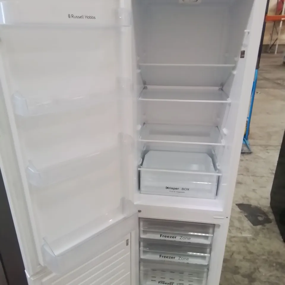 RUSSELL HOBBS 70/30 279L 180CM HIGH FREESTANDING FROST FREE FRIDGE FREEZER