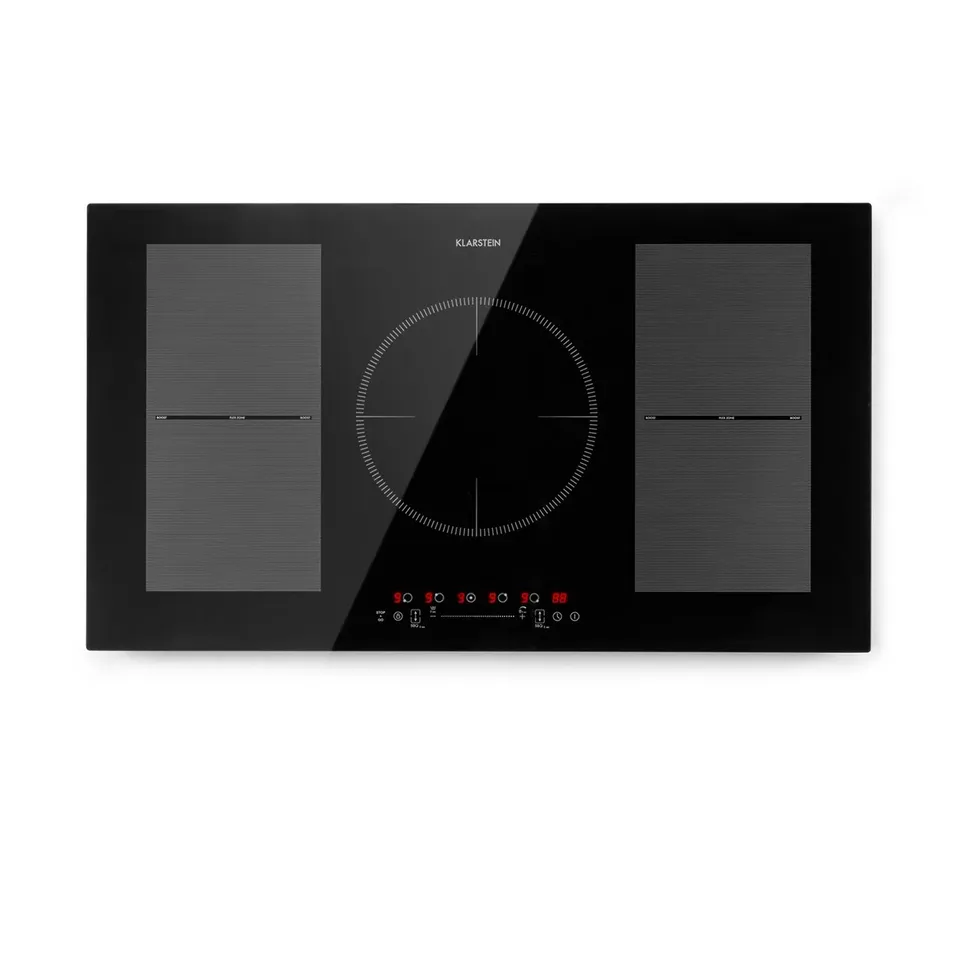 BOXED KLARSTEIN DELICATESSA 90CM 2 FLEX ZONES 5 RING INDUCTION HOB BLACK
