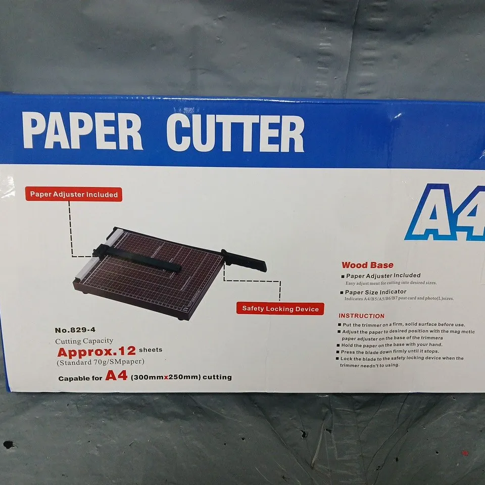 BOXED A4 PAPER CUTTER