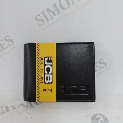 JCB LEATHER BLACK WALLET