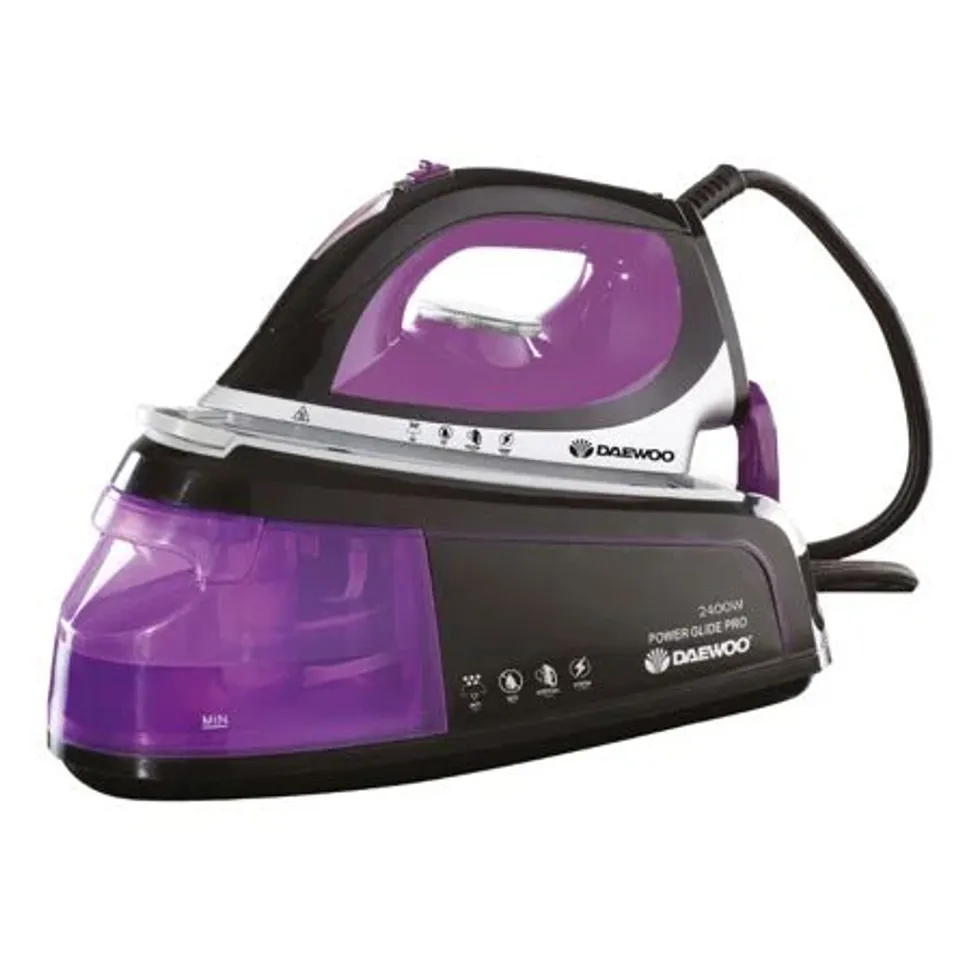 BOXED 2400W STEAM STATION IRON 