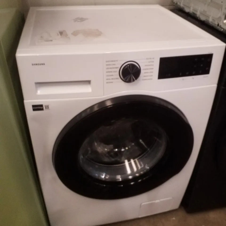 SAMSUNG SERIES 5 AI ENERGY WW80CGC04DAEEU 8KG LOAD, 1400RPM SPIN ECOBUBBLE WASHING MACHINE WITH SMARTTHINGS - WHITE