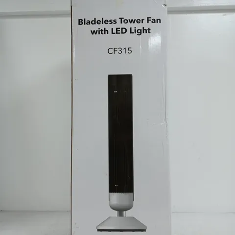 CF315 BLADELESS TOWER FAN WITH LED LIGHT