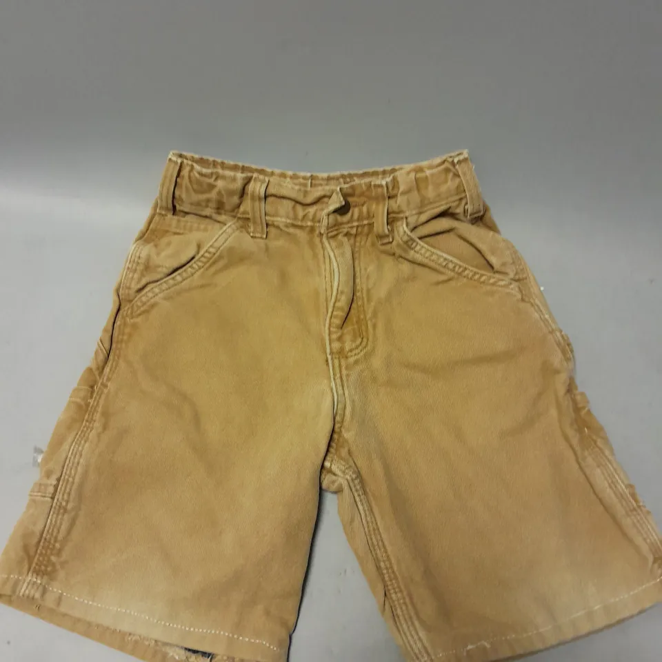 CARHARTT BEIGE SHORTS - SIZE UNSPECIFIED 