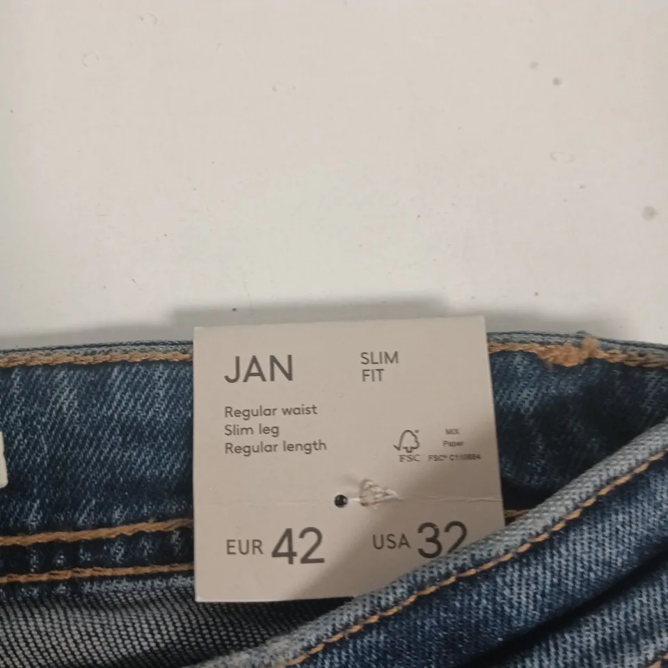 MNG JEANS JAN SLIM FIT DENIM – EU 42 / US 32