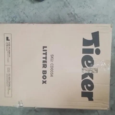 BOXED ACKERLY PLASTIC LITTER BOX (1 BOX)