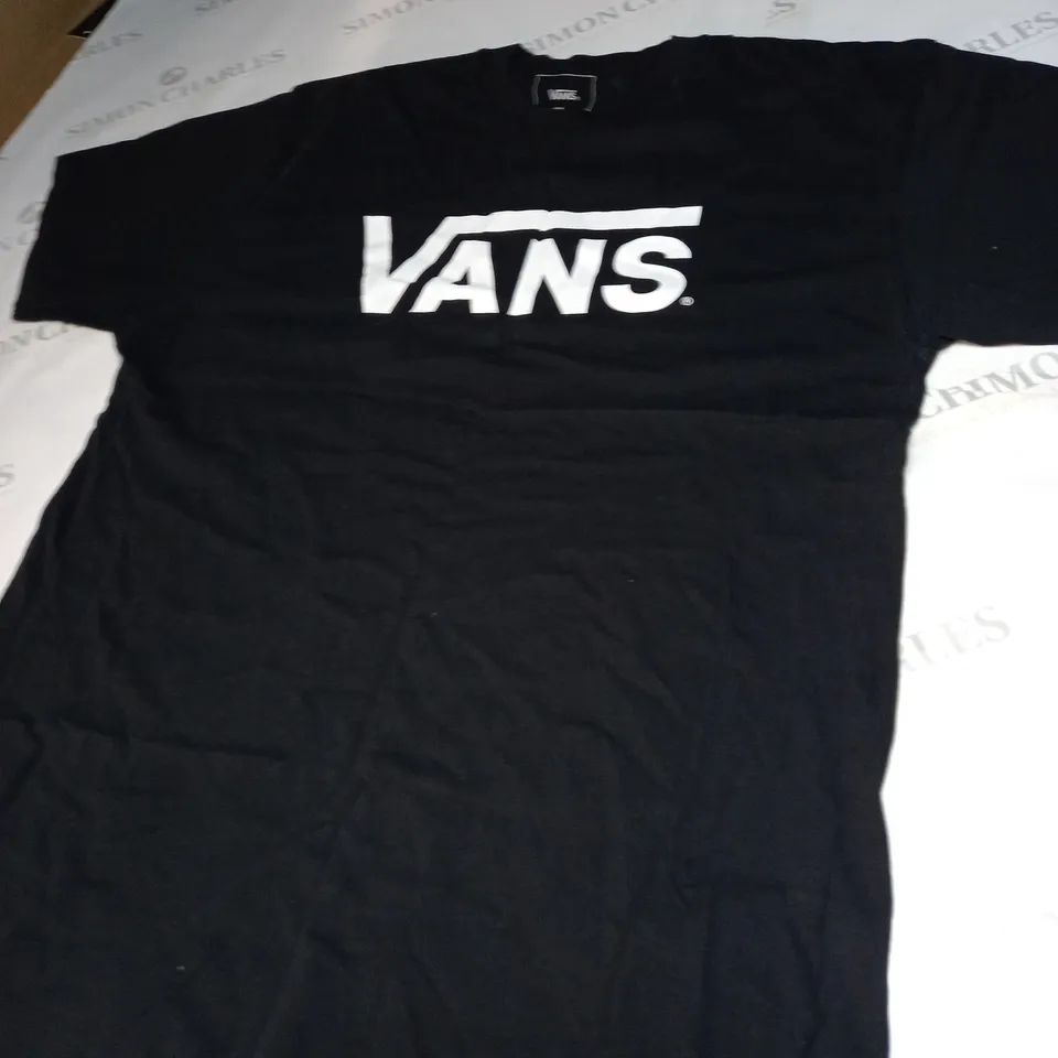 VANS LOGO PRINT T-SHIRT SIZE M