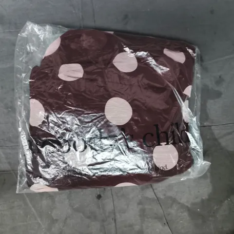 BAGGED NOBODY'S CHILD ANYA MIDI DRESS IN BROWN SIZE UK 18