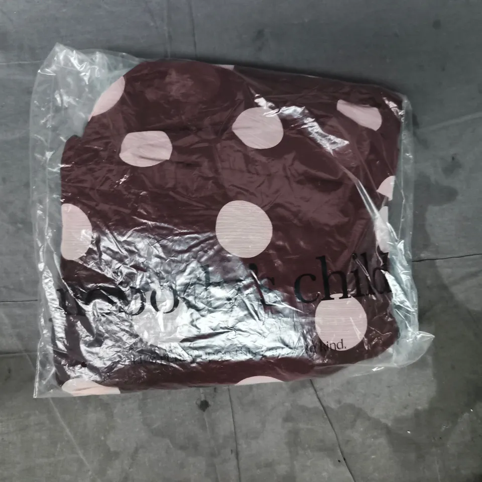 BAGGED NOBODY'S CHILD ANYA MIDI DRESS IN BROWN SIZE UK 18