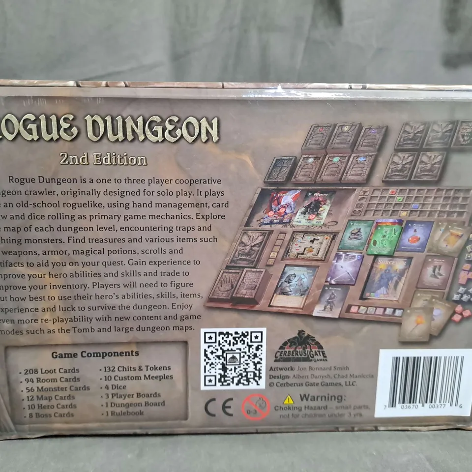 BOXED ROGUE DUNGEON GAME 2ND EDITION