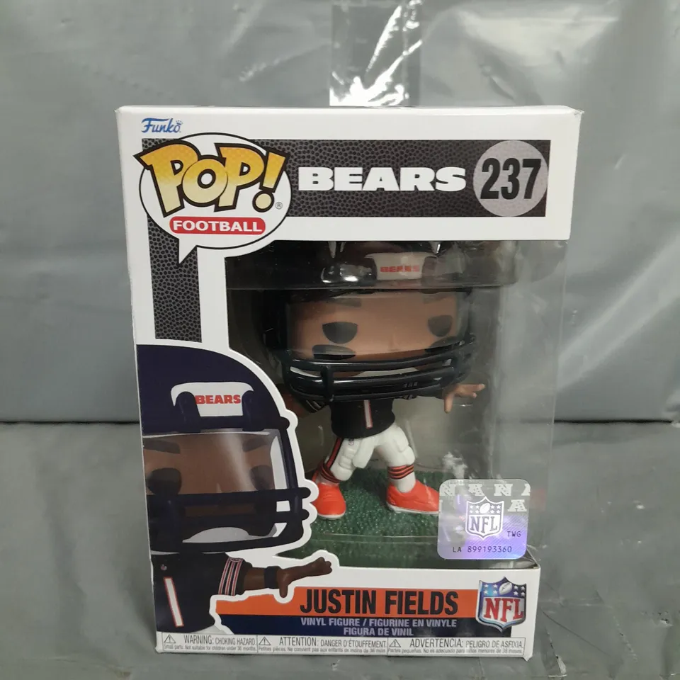 POP! FOOTBALL BEARS - JUSTIN FIELDS VINYL FIGURE - 237