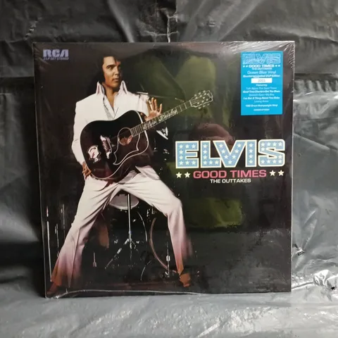 ELVIS PRESLEY GOOD TIMES THE OUTTAKES VINYL