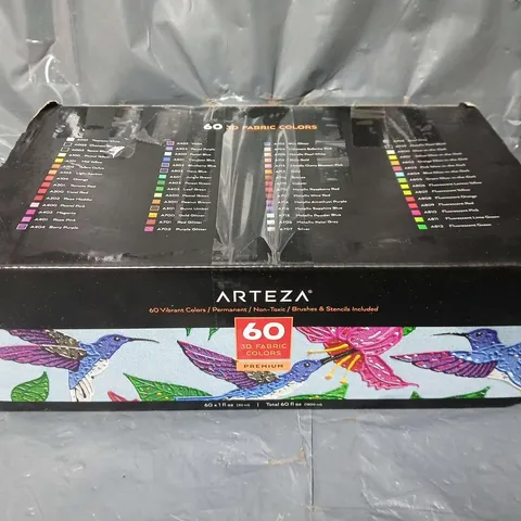 BOXED ARTEZA 60 VIBRANT COLOURS SET