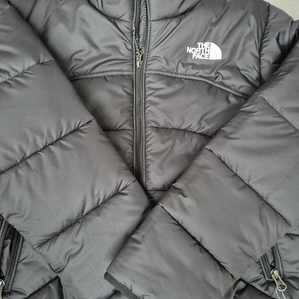 THE NORTH FACE ZIP-UP PADDED JACKET IN BLACK SIZE XS