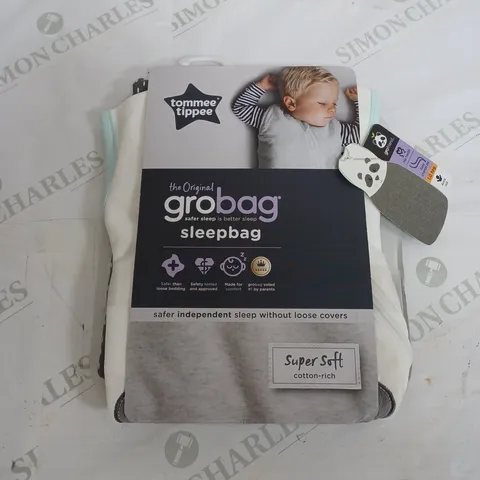 TOMMEE TIPPEE GROBAG SLEEPBAG 1.0 TOG PIP THE PANDA - 6-18 MONTHS