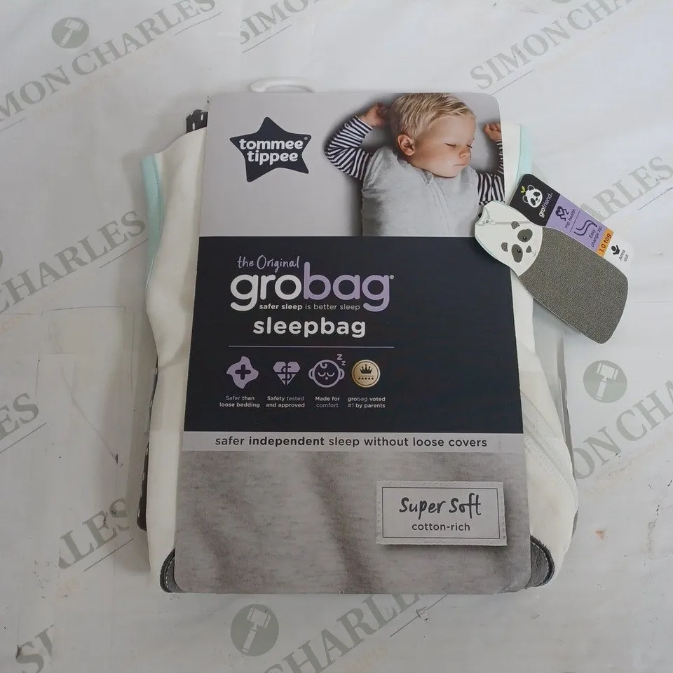 TOMMEE TIPPEE GROBAG SLEEPBAG 1.0 TOG PIP THE PANDA - 6-18 MONTHS 