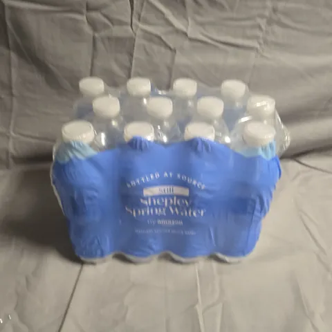 SEALED STILL SHEPLEY SPRING WATER - X12 BOTTLES